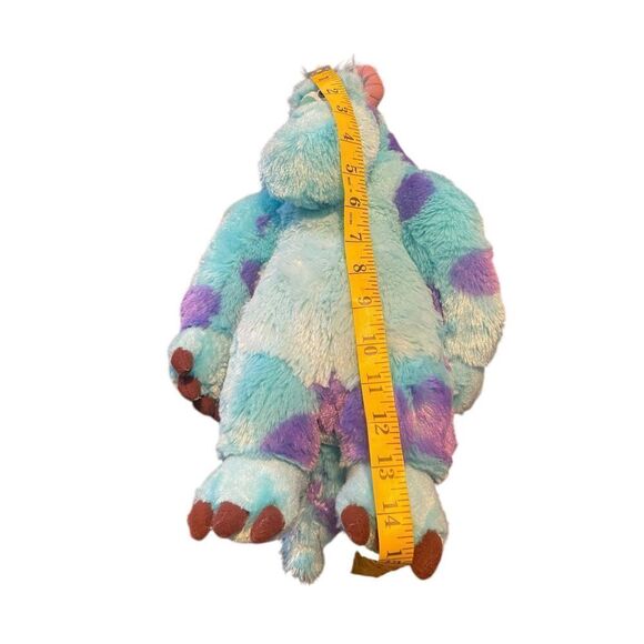 Disney Kids Blue Purple Sulley Monster Plush Doll Stuffed Toy - Picture 2 of 9